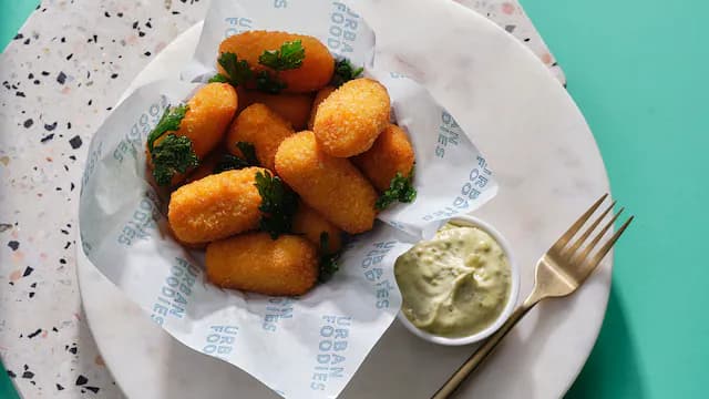 Mac + Cheese Bites