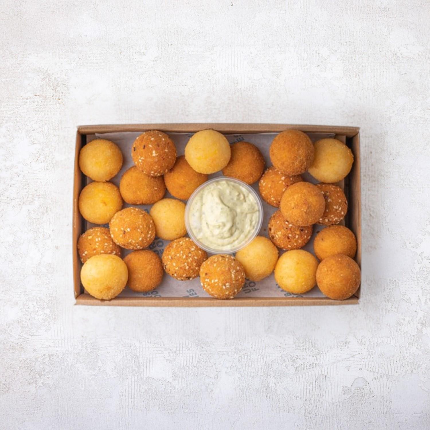 Pumpkin and Goats Cheese Arancini Box