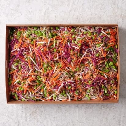 Roast Sesame & Miso Soba Salad Platter