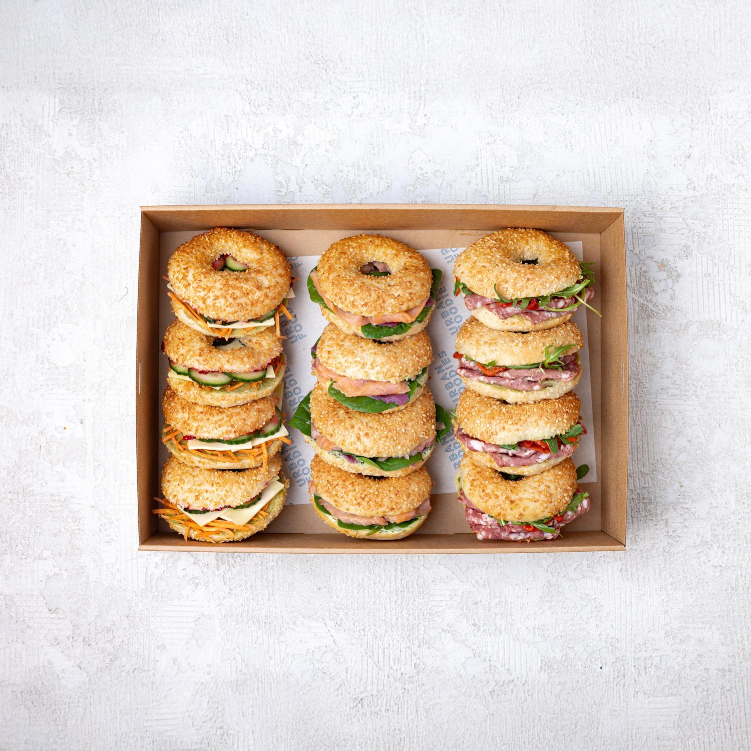 Mixed Mini Bagels