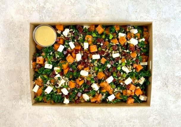 Sweet Potato, Kale & Pickled Beets Salad Platter
