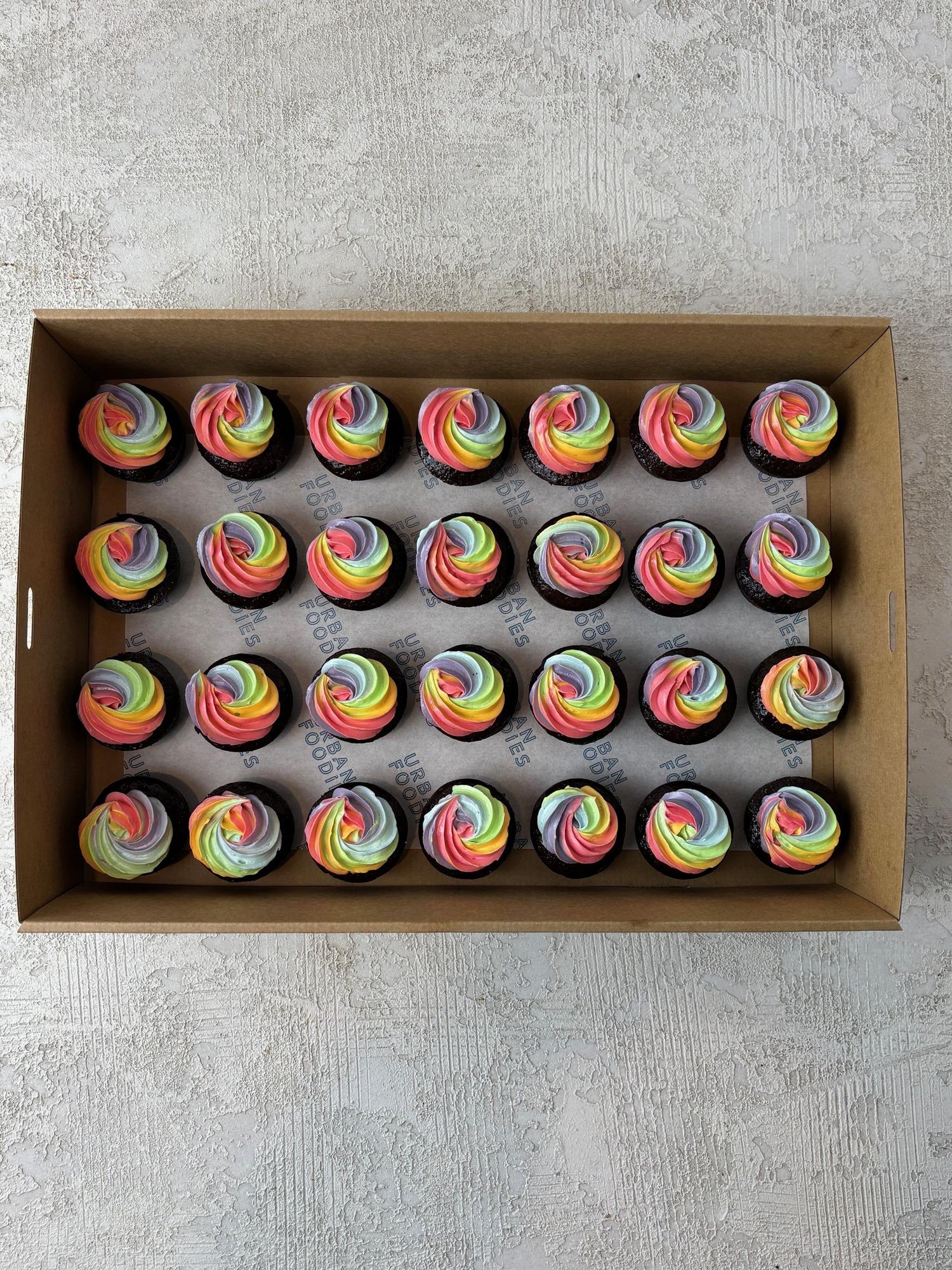 Pride Month Rainbow Baby Cake