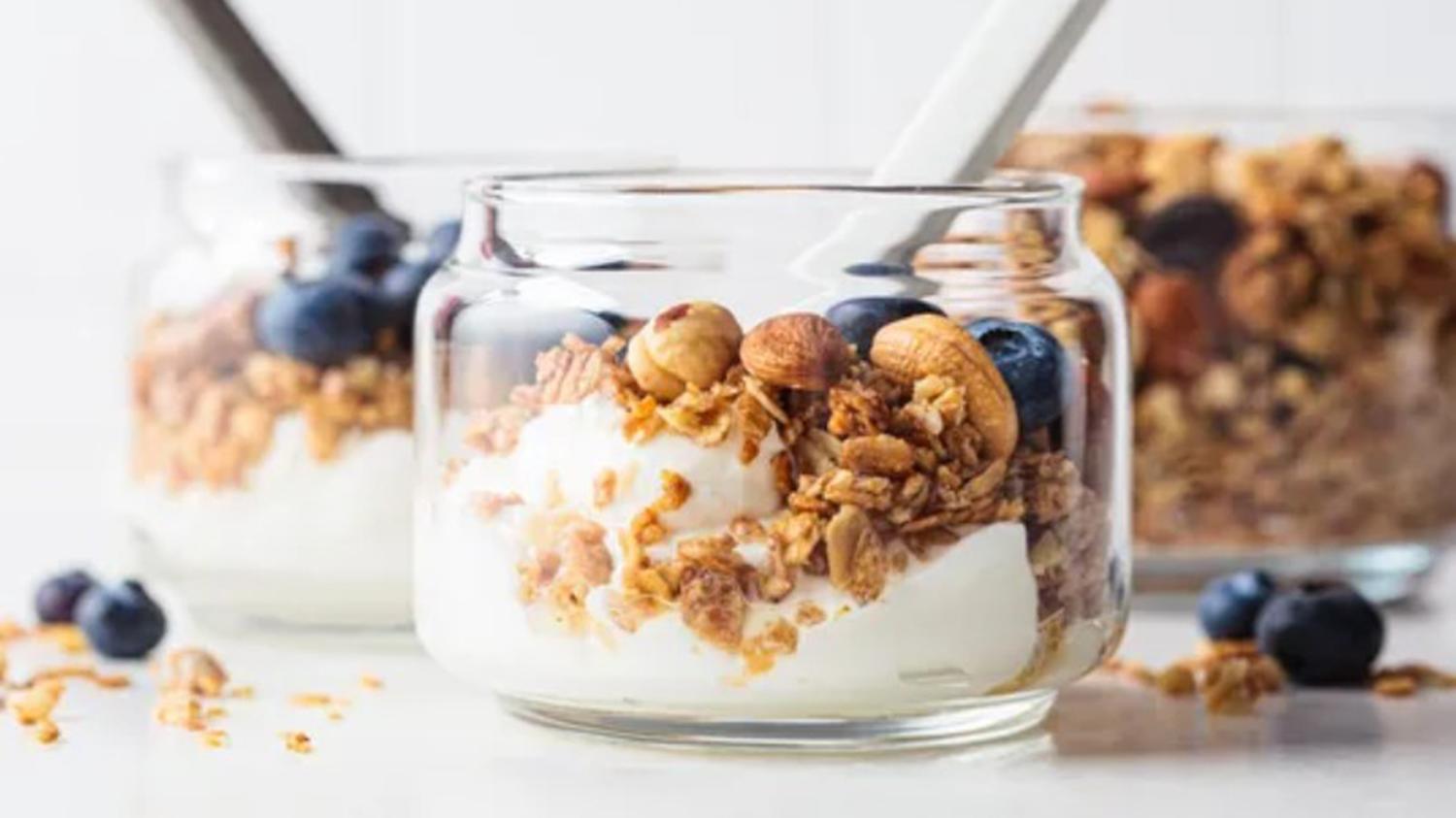 Coconut Yoghurt and Muesli Pot