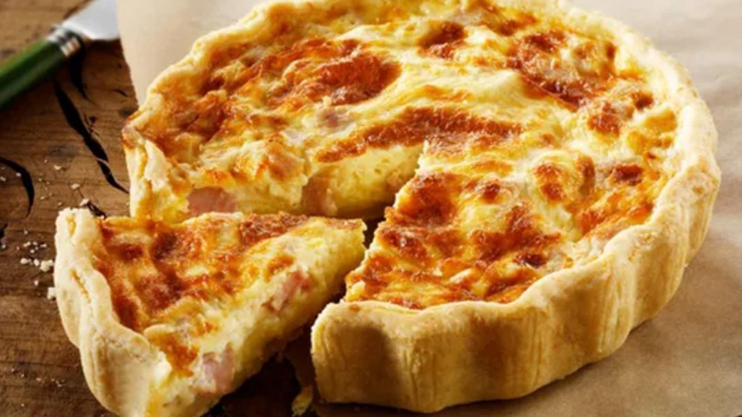 Bacon and Egg Tart