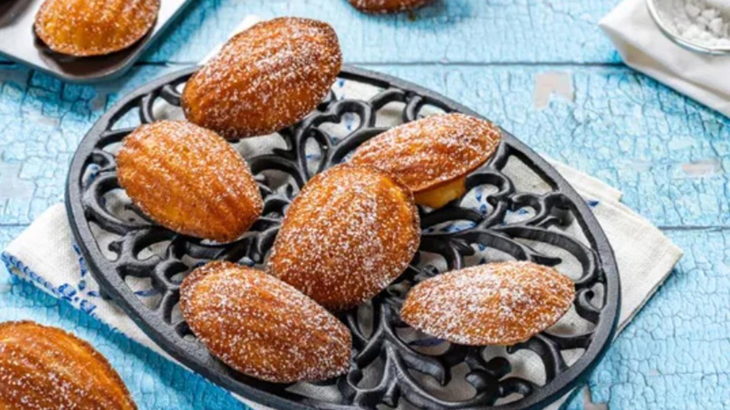 Madeleines Cinnamon Dusted