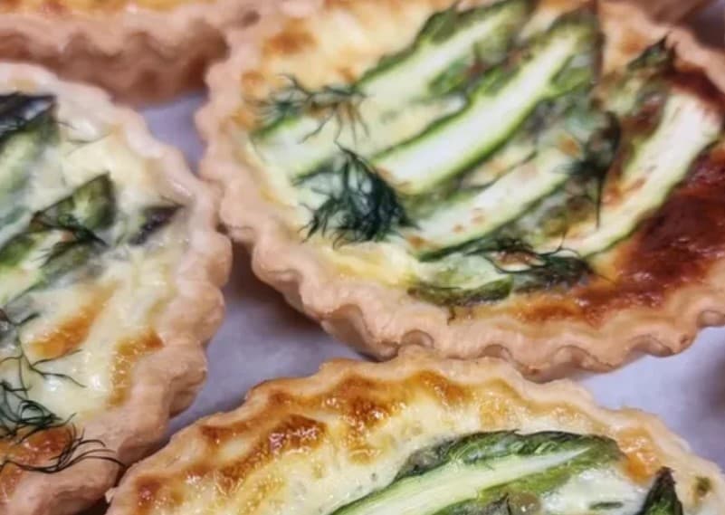 Asparagus Quiche