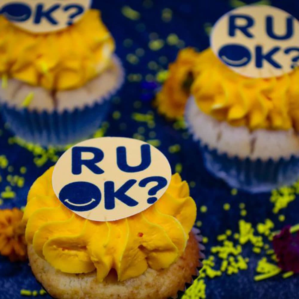 RUOK Day Vegan Gluten Free Cupcakes