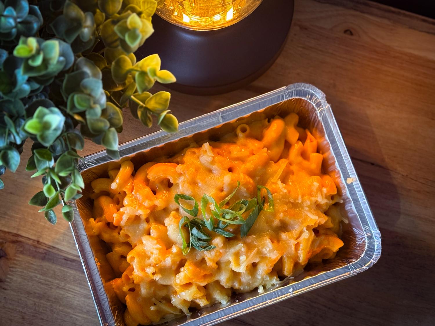 Tray of Mac n Cheese