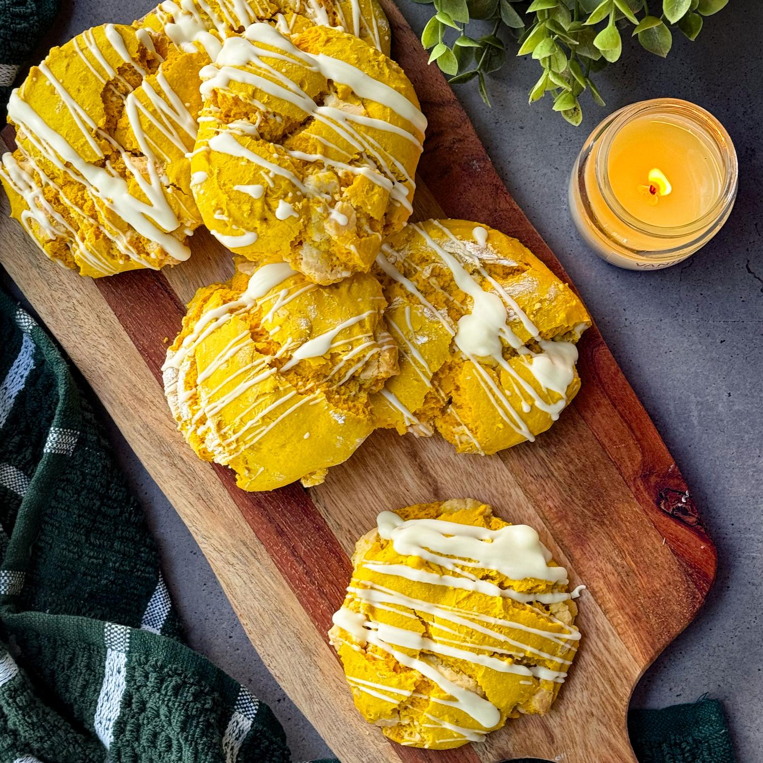 RUOK Yellow White Chocolate Cookies (6pcs)
