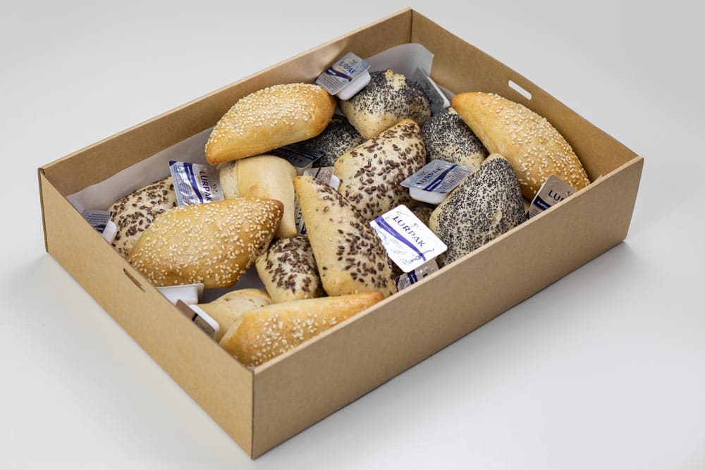 Mixed Crusty Bread Rolls (Large Box)