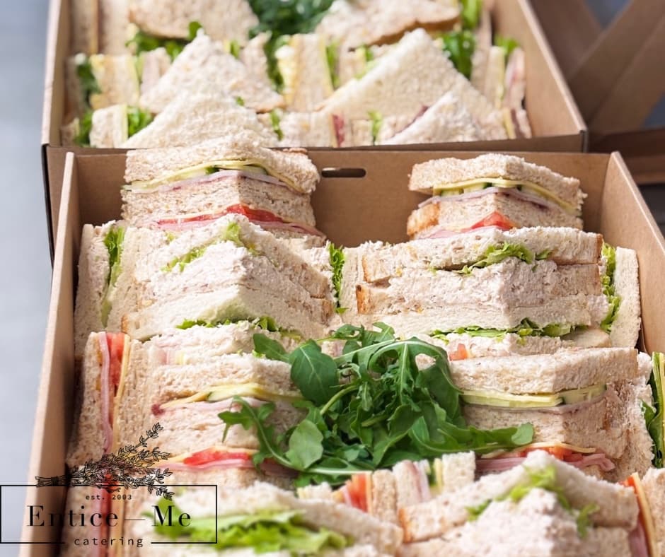 Assorted Fresh Triangle Sandwiches