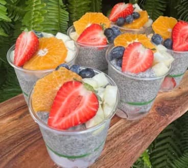 Coconut Chia Pudding Breakfast Cup (300ml)