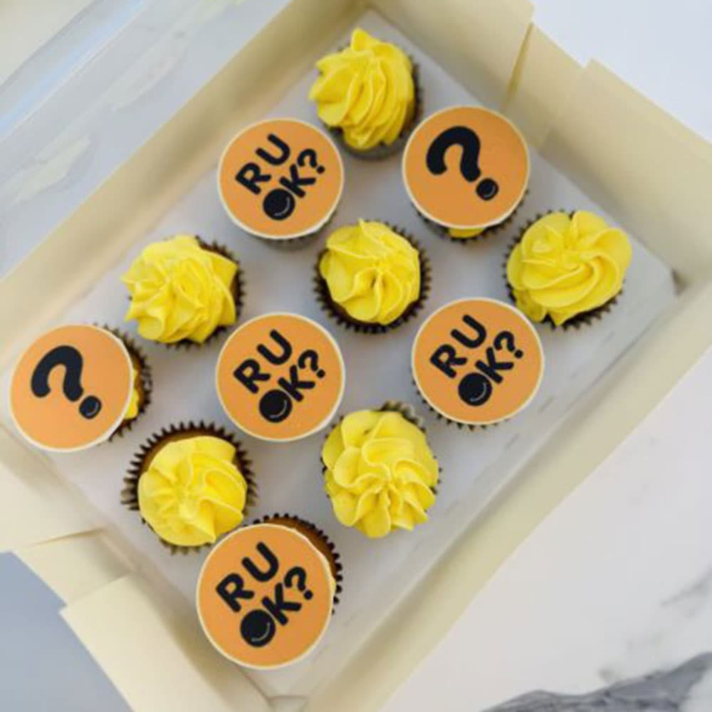 Are You Okay? Day Mini Cupcakes (Box of 24)