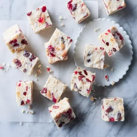 White Christmas Slice Box (Approx 20 Pieces)