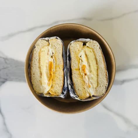 Haloumi & Egg Muffin