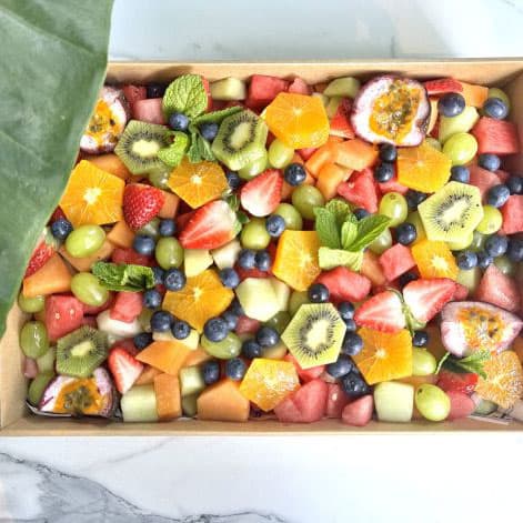 Diced Fruit Salad Box