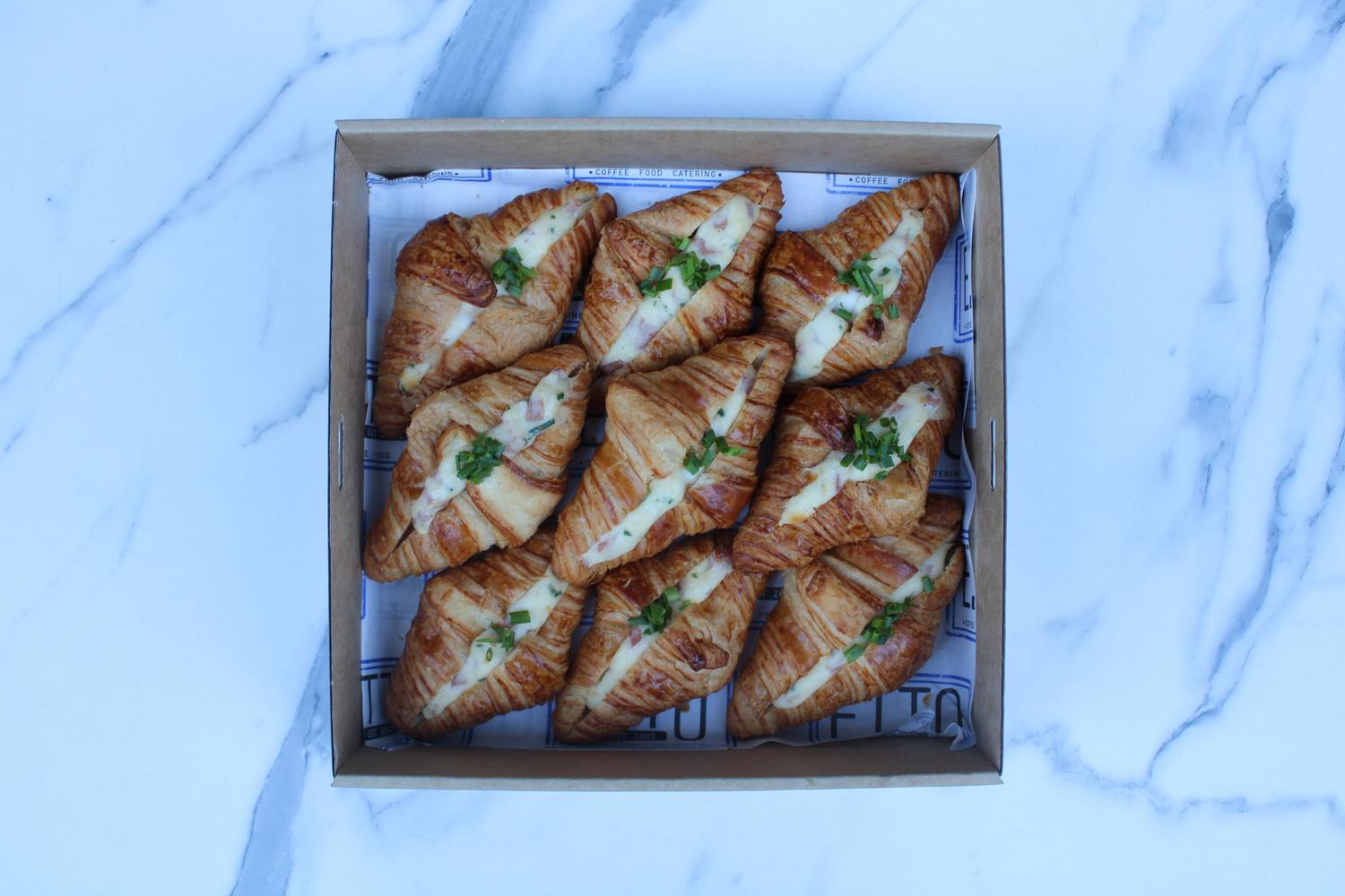 Croque Monsieur Croissant Box (9pcs)