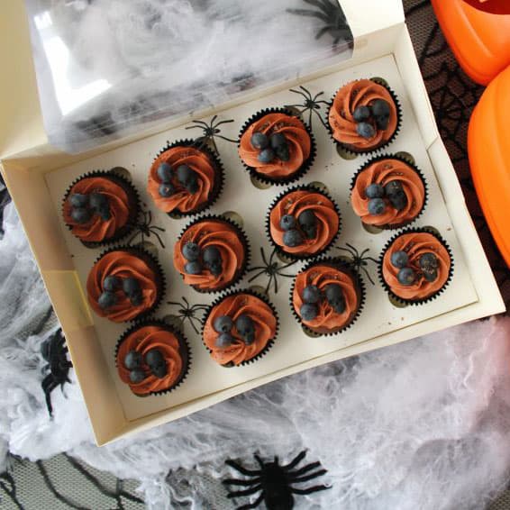 Halloween Cupcakes Box (6pcs)