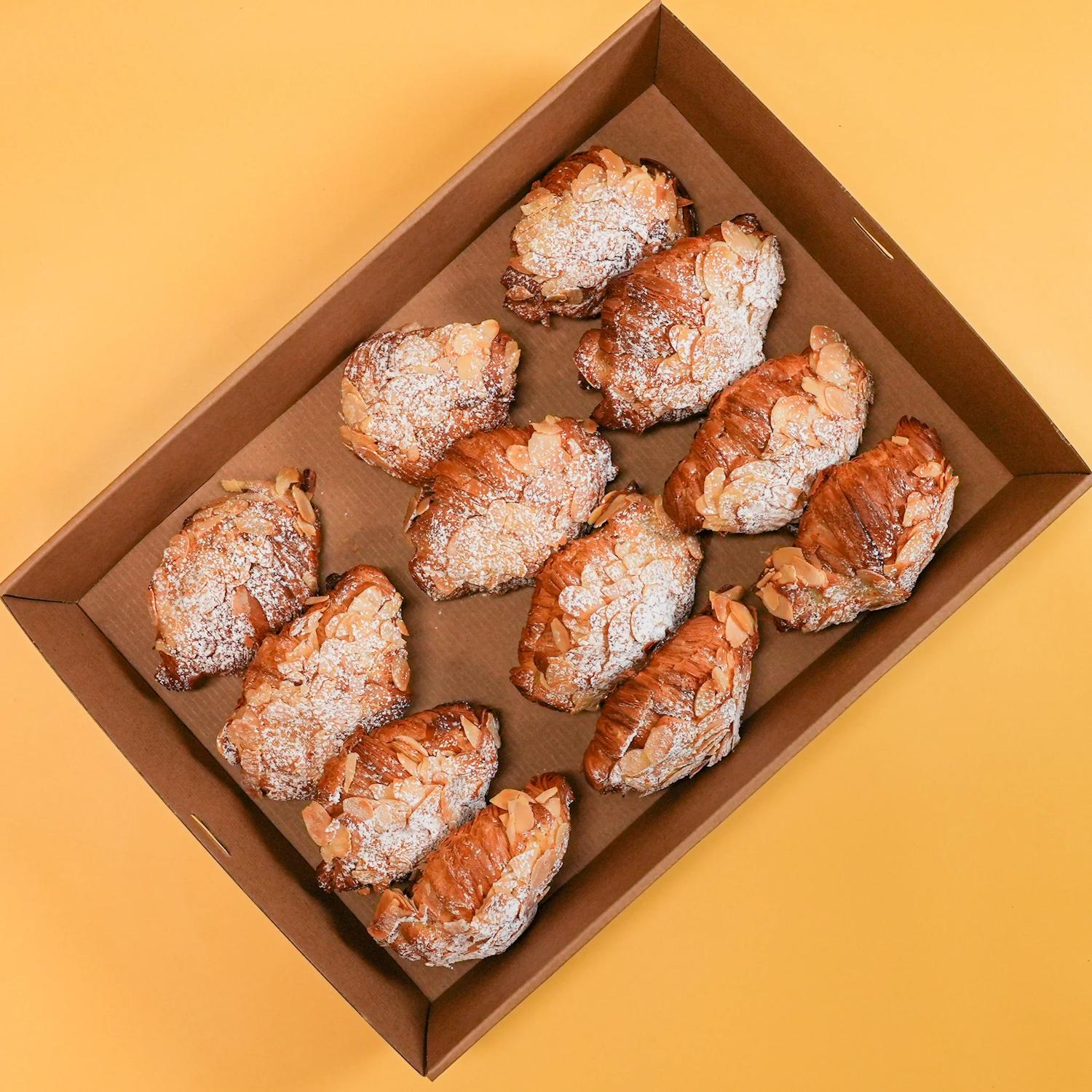 Mini Almond Croissant (Box of 12)