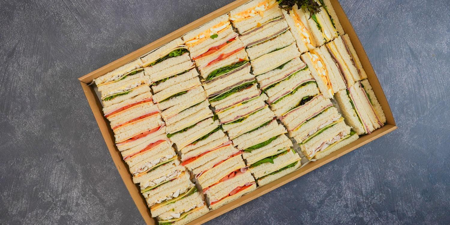 Finger Sandwich Platter (50 pairs)