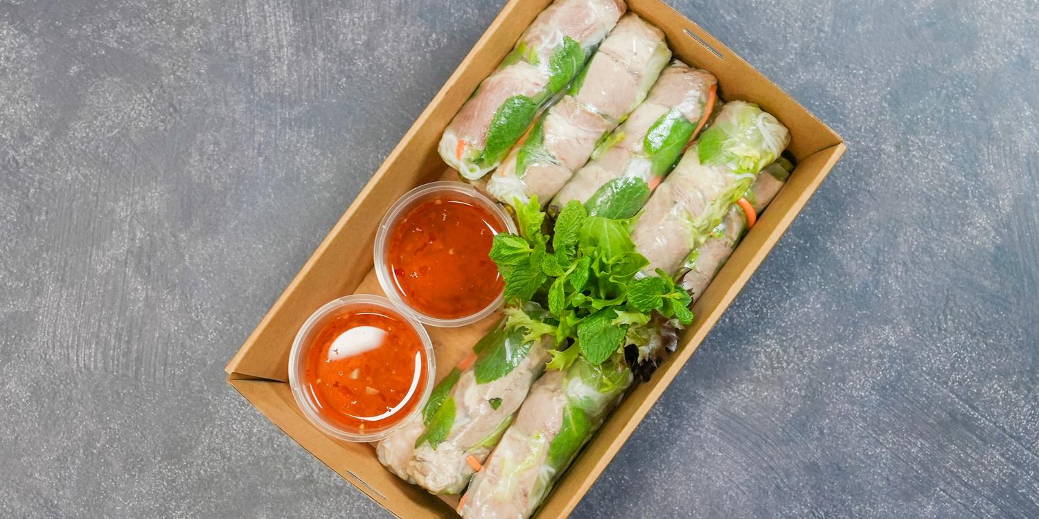 Gluten Free Rice Paper Rolls (Box of 12)