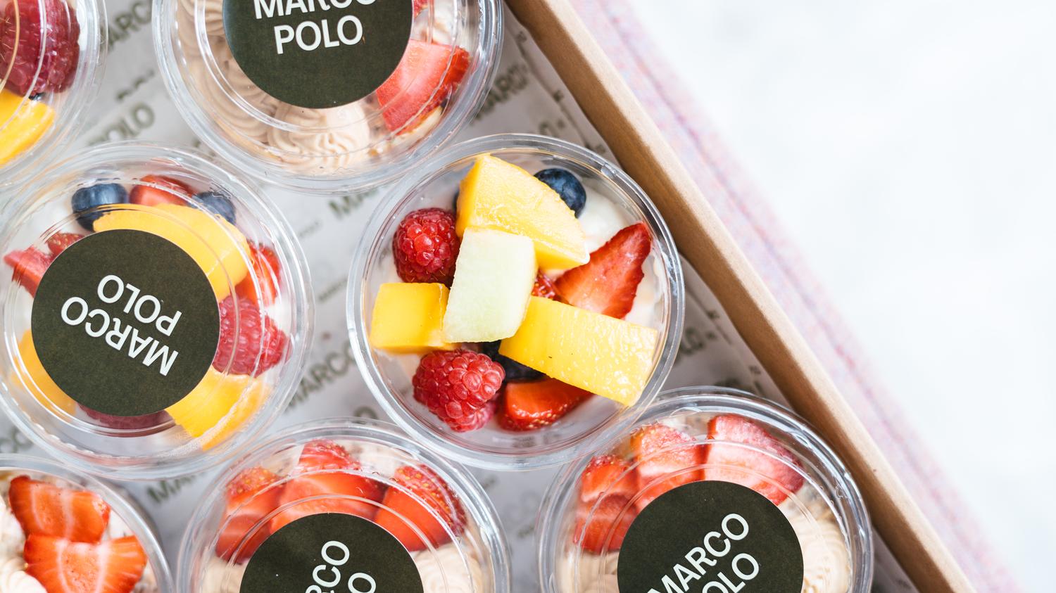 Seasonal Cut Fruit and Berries with Greek Yoghurt