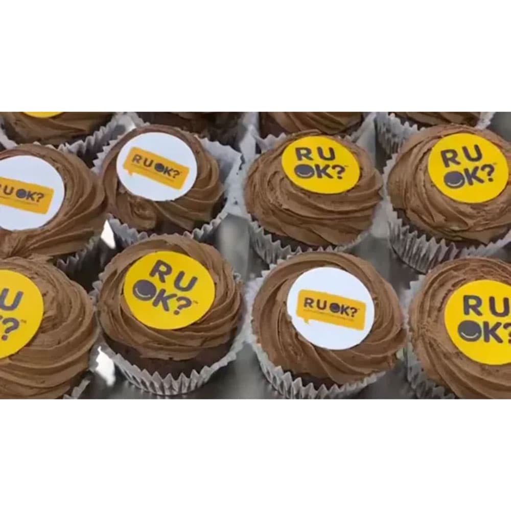 Are You Okay Day Cupcake - RUOK?