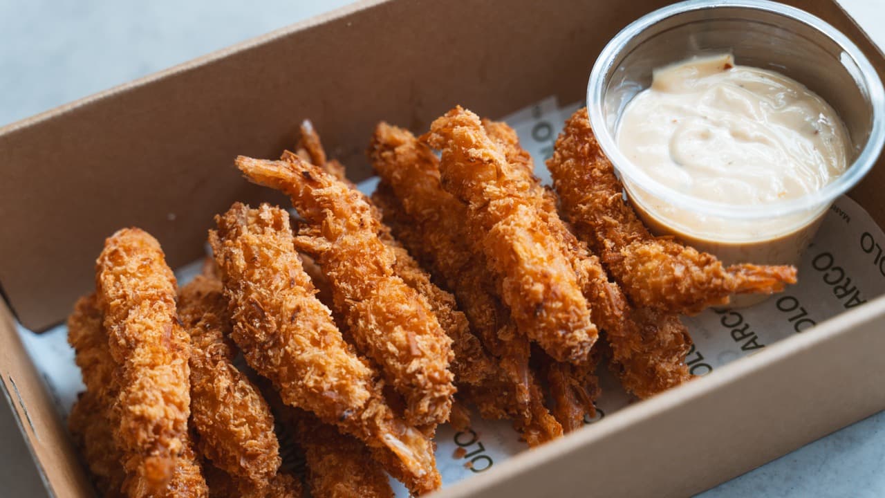Coconut Prawns Platter (20 Pieces)