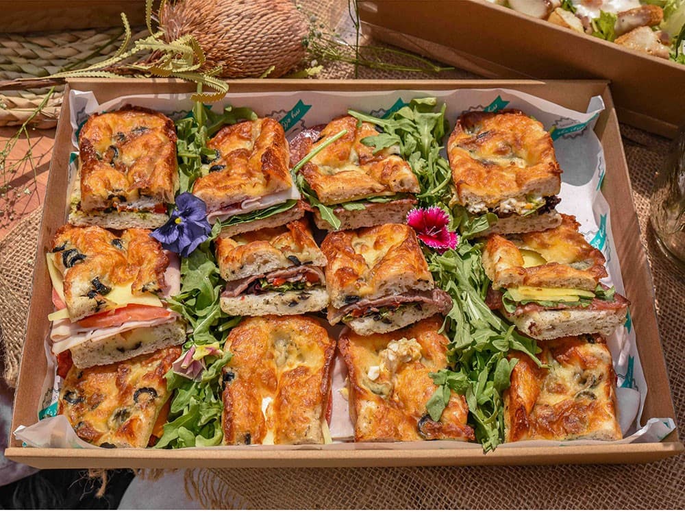 Assorted Gourmet Focaccia