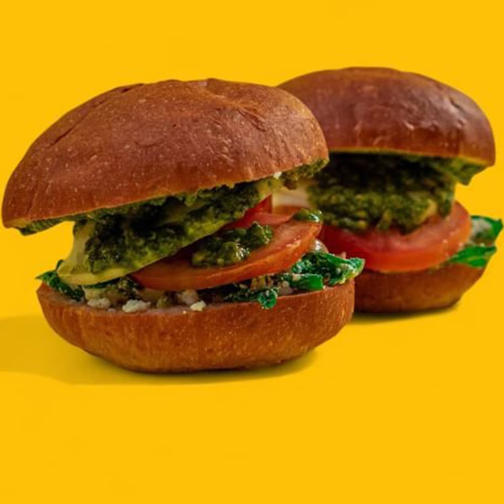 Vegetarian Breakfast Burger