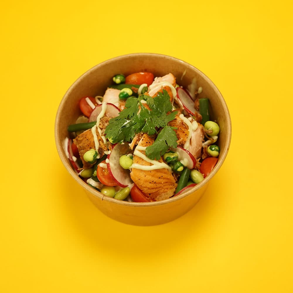 Salmon & Wasabi Kewpie Salad (500ml)