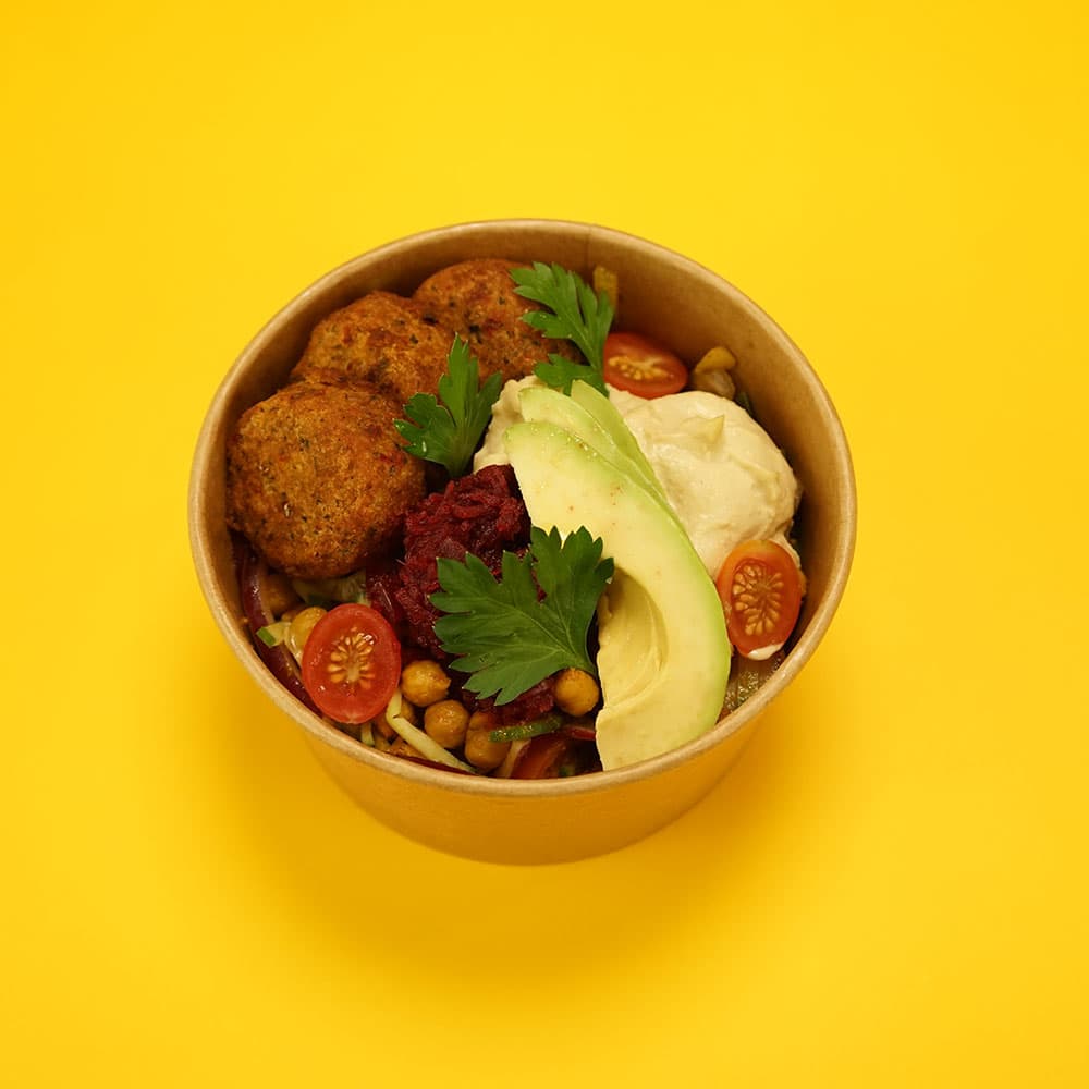 Falafel & Chickpea Korma Salad (500ml)