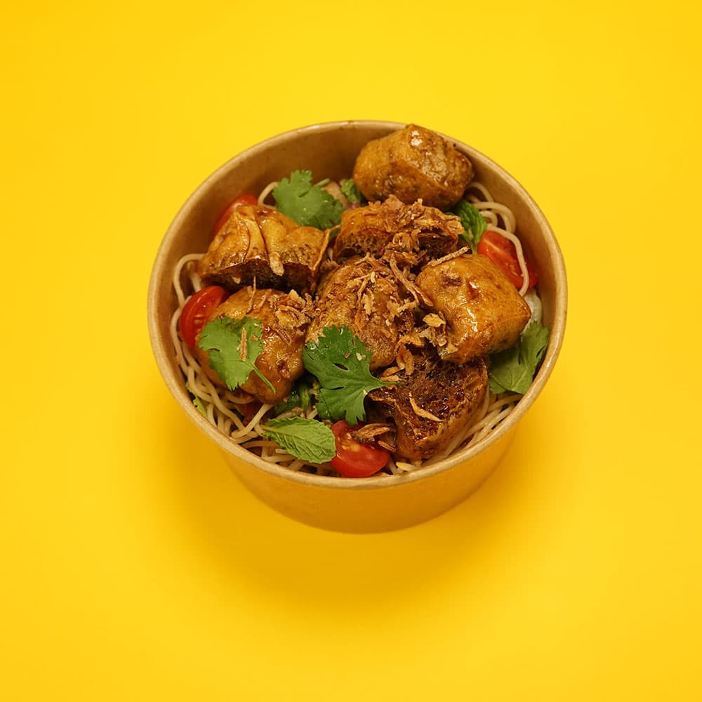 Sticky Tofu Vermicelli Salad (500ml)