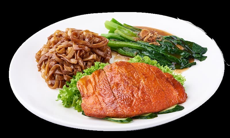 Roasted Boneless Chicken Hor Fun Set
