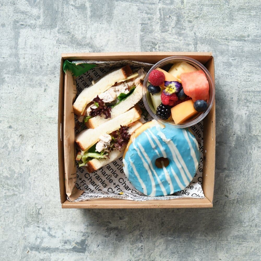 Oktoberfest Blue Lunch Box