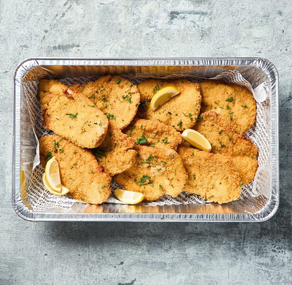 Oktoberfest Chicken Schnitzel Platter