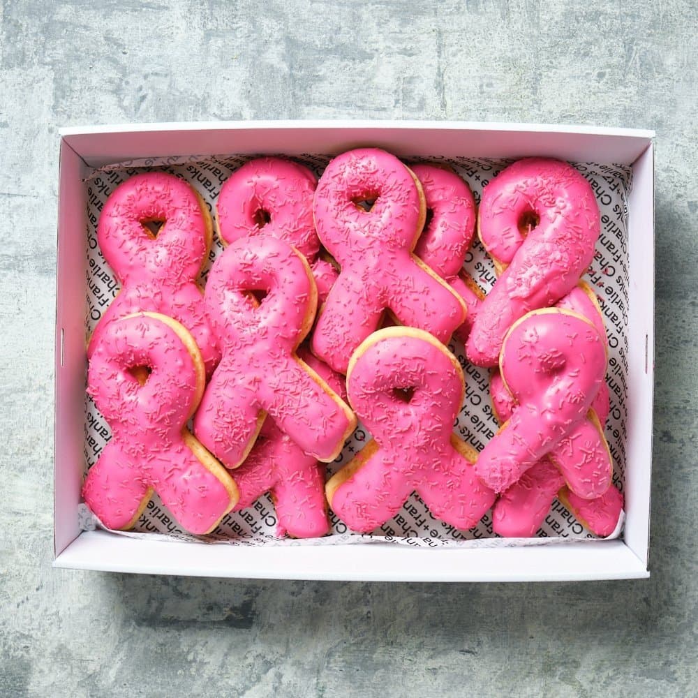 Pink Ribbon Day Donut Selection (12pcs)