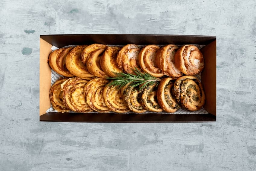 Savoury Breakfast Scroll Collection (Box of 16)