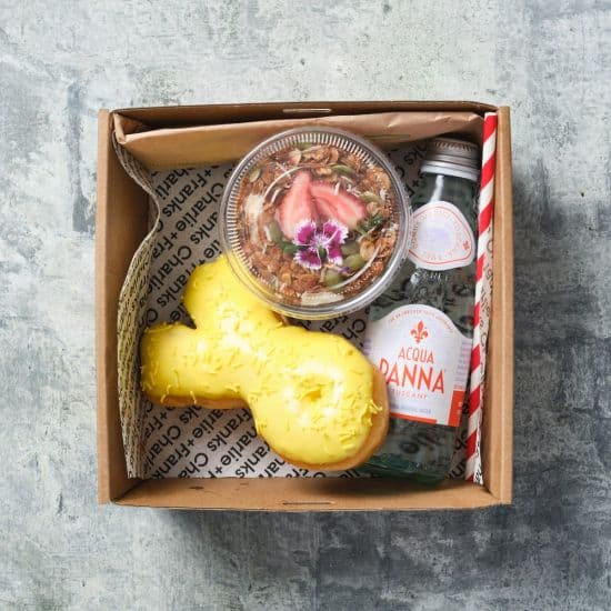 ABMT AM/PM Yellow Tea Box