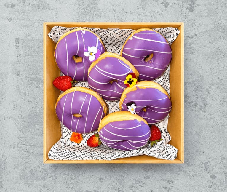 Wear It Purple Donut Collection (Box of 6)