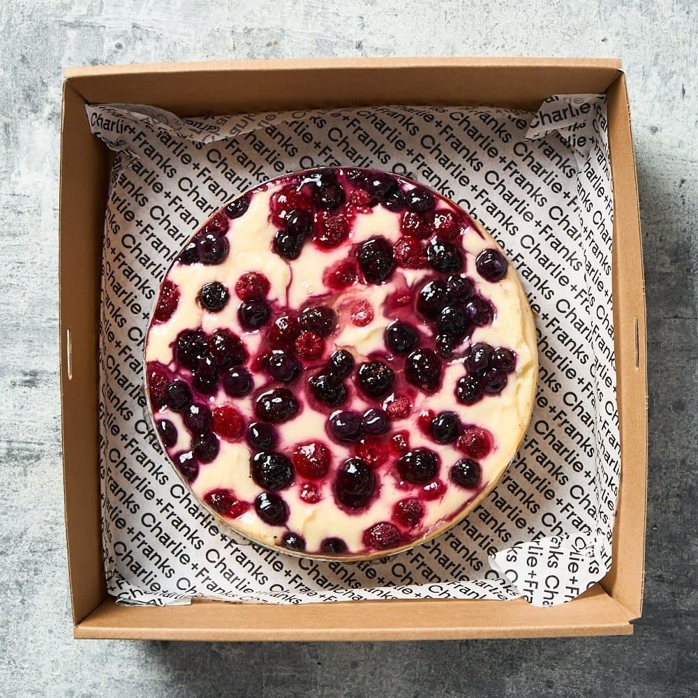 Pink Ribbon Day Mixed Berry Cheesecake