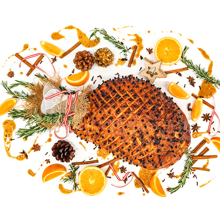 Maple-Glazed Full Leg Ham