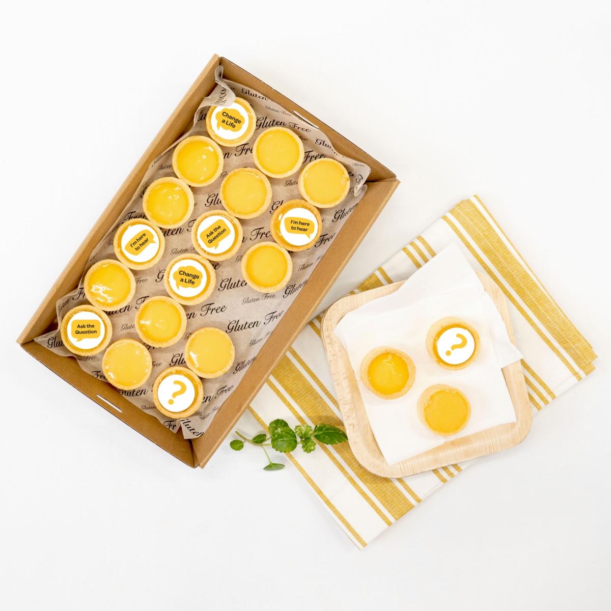RU OK Little Lemon Tarts Box (18pcs)