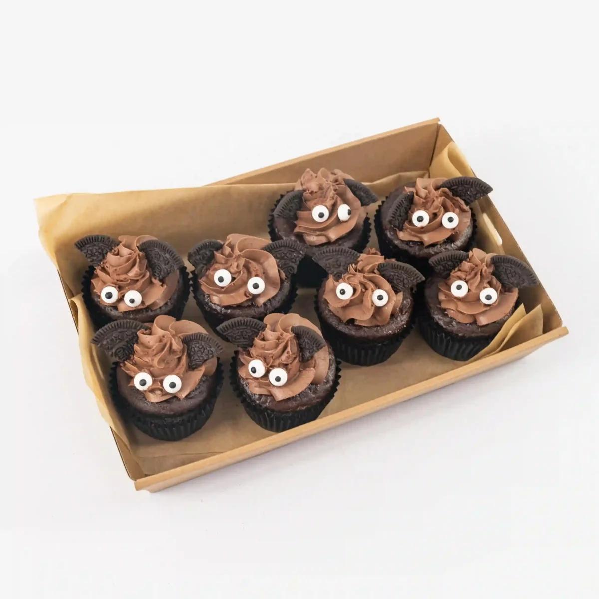 Gone Batty Cupcakes Box (8pcs)