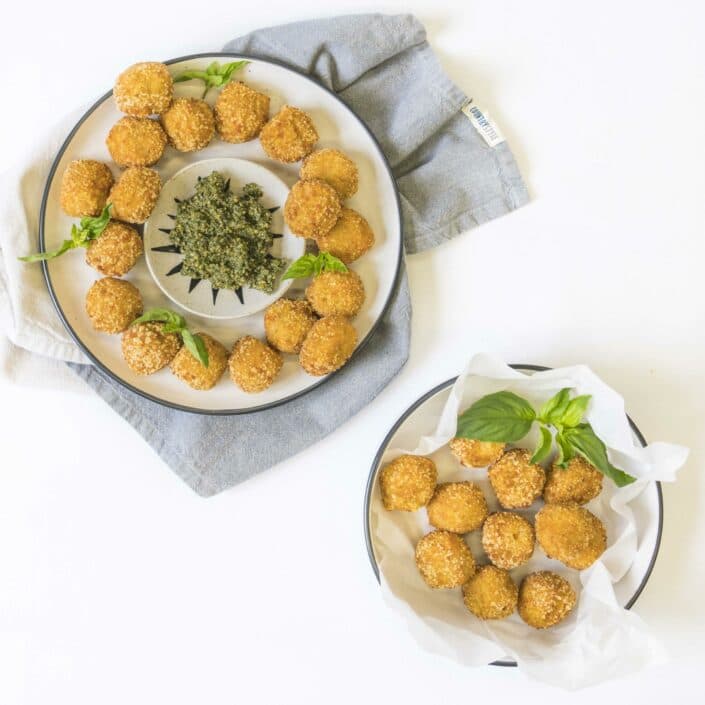 Tomato Arancini w Bush Tomato Relish (Sml Platter)