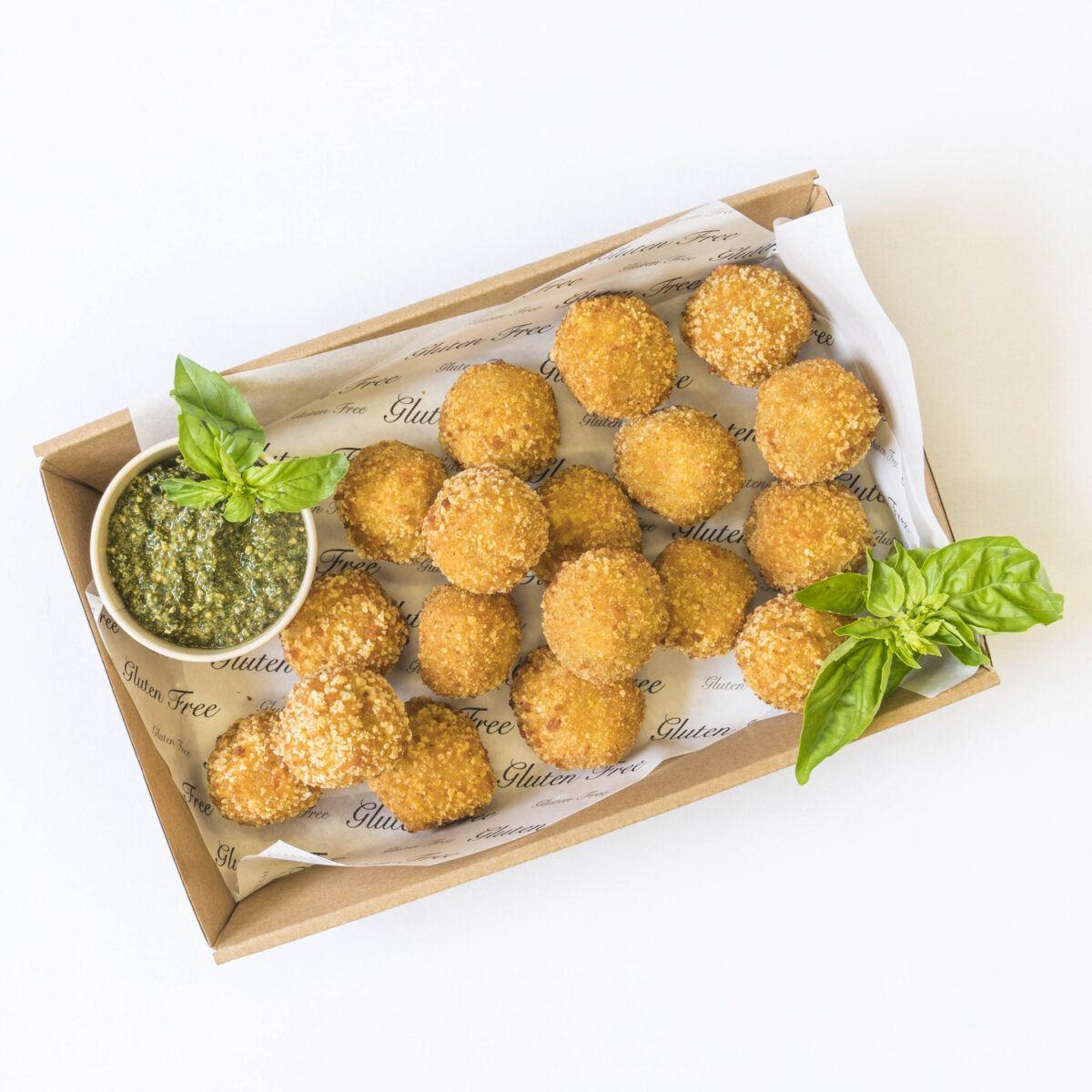 Tomato Arancini w Bush Tomato Relish (Lrg Platter)