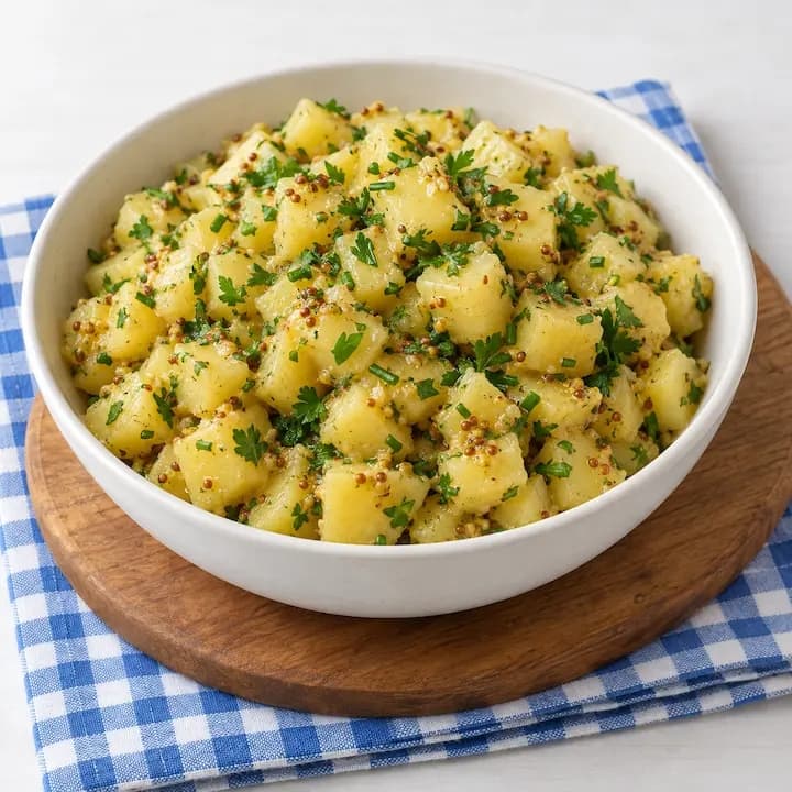 German Kartoffelsalat – Mustard Potato Salad