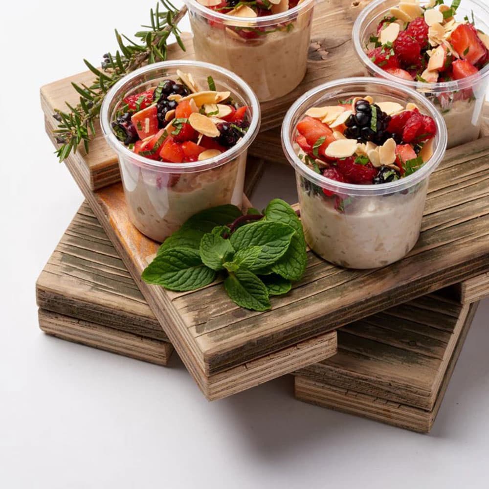 Bircher Muesli Cups