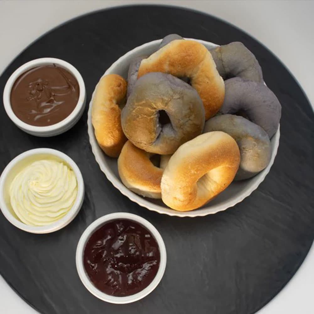 Mini Toasted Bagels Box