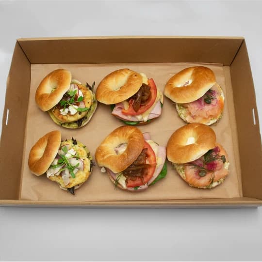 Assorted Mini Savoury Bagels